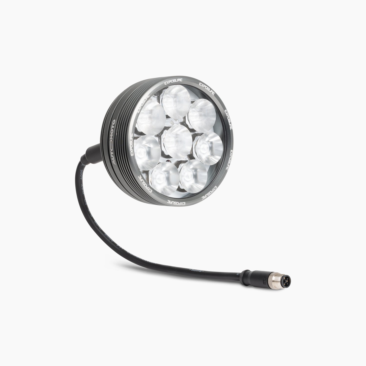 AutoMoto Radial 8 LED Light - 4 Spotlight Lenses / 4 Wide Lenses
